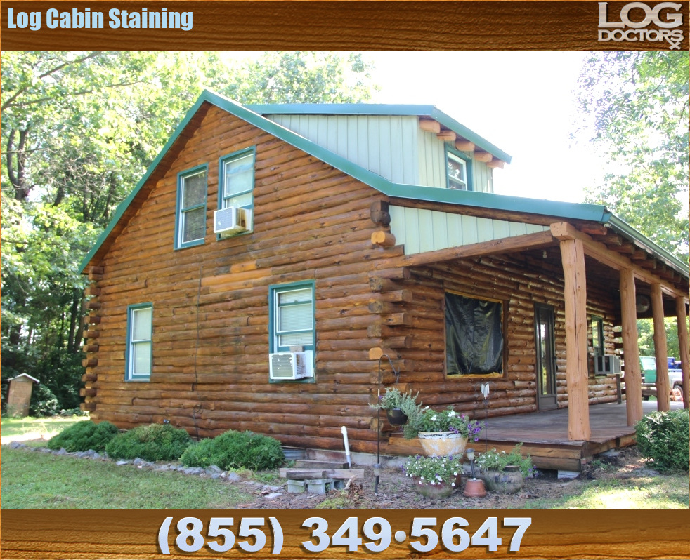 Log_Cabin_Staining