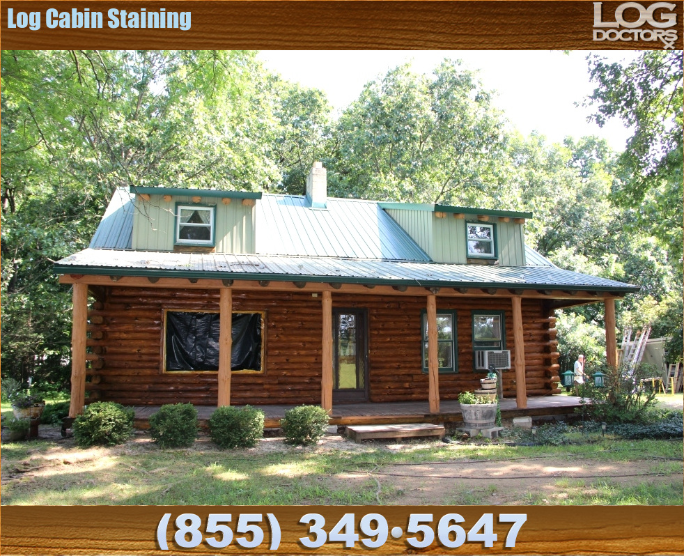 Log_Cabin_Staining