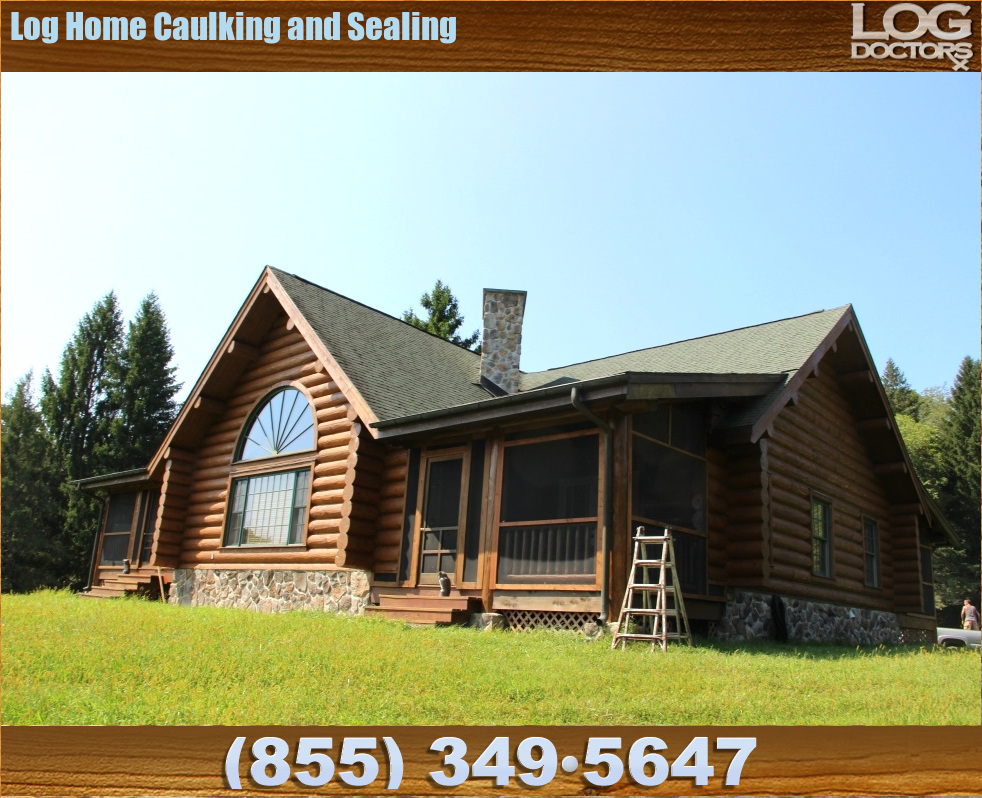 Log_Caulking