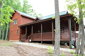 Log Home Staining