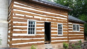 Log Home Staining