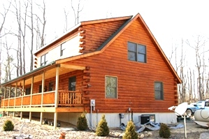 Fire Damaged Log Home Repair | Log Repair And Log Replacement