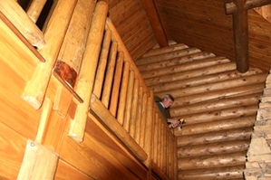 Log Home Repair Images