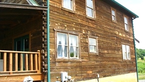 Log Home Repair Images