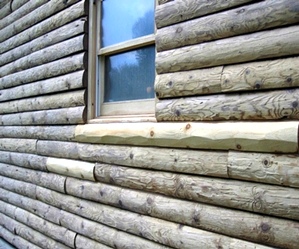 Log Home Repair Images