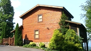 Log Home Repair Images