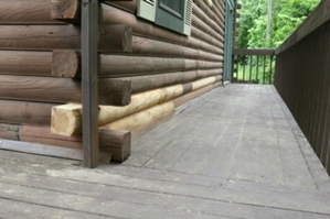 Log Home Repair | Log Home Log Replacement