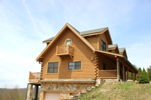 Log Home Repair | Log Home Log Replacement