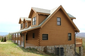 Log Home Repair | Log Home Log Replacement