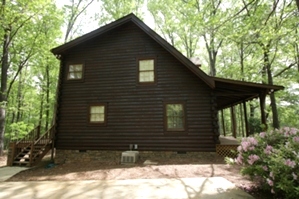 Log Home Staining By Log Doctors