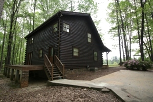 Log Home Staining