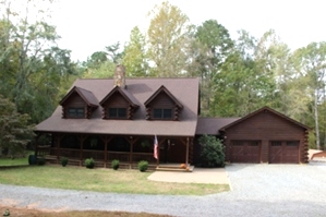  Log Home Staining