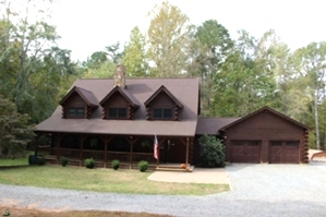  Log Home Staining