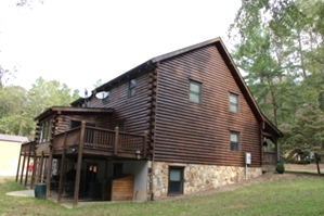  Log Home Staining