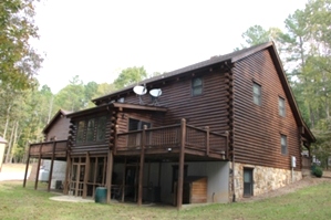  Log Home Staining