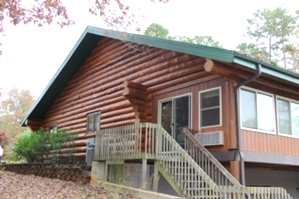 Log Home Sealing and Log home staining