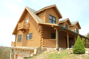 Log Home Caulking And Log Home Sealing