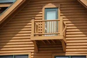 Log Home Caulking And Log Home Sealing