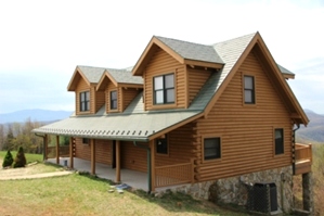 Log Home Caulking And Log Home Sealing