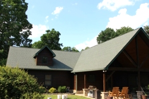 Log Cabin Restoration | Log Cabin Wash, Caulking And Staining 