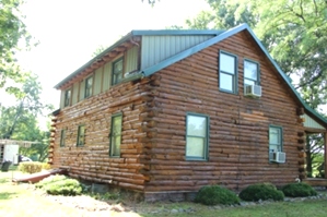 Log Cabin Staining by the LogDoctors