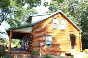 Log Cabin Staining