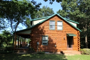 Log Cabin Staining