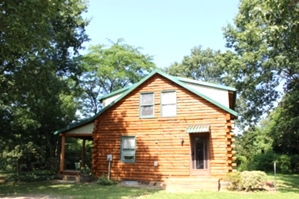 Log Cabin Staining