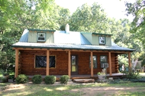 Log Cabin Staining