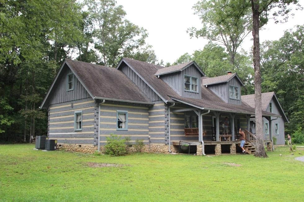 Log Home Repair Images