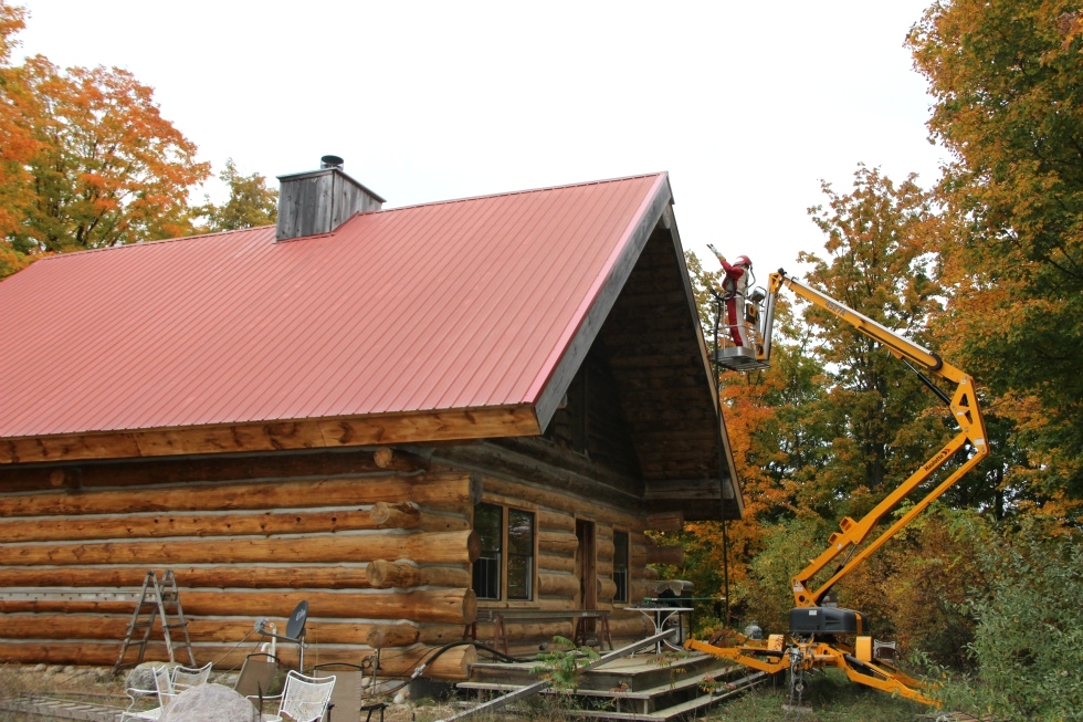 Log Cabin Restoration 